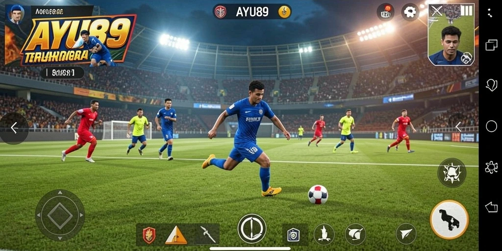 Tampilan screenshot AYU89 yang menampilkan kompetisi olahraga yang seru.