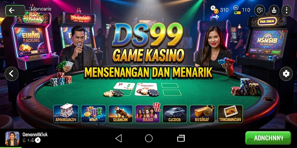 Tampilan gameplay Kasino yang menarik dan menghibur di DS99.