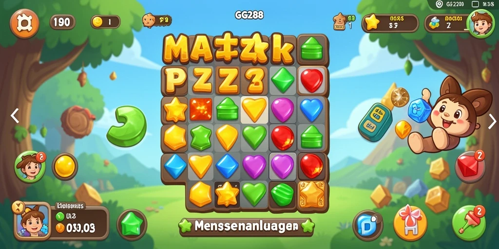 Tampilan gameplay GG288 yang mengasyikan dan penuh warna.