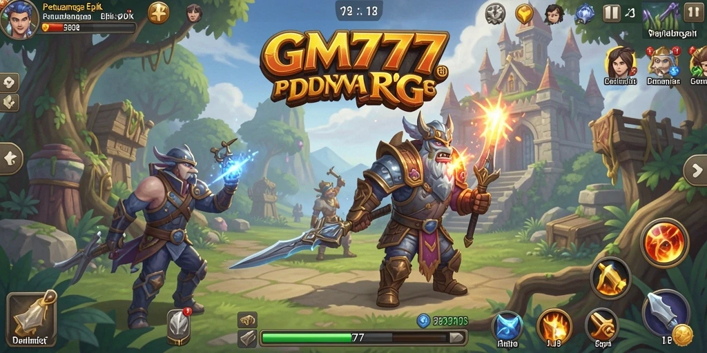 Gameplay RPG yang mendebarkan dan penuh strategi.