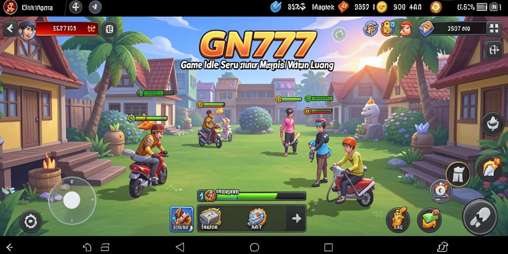 Screenshot gameplay GN777 yang menampilkan suasana Idle yang menarik.