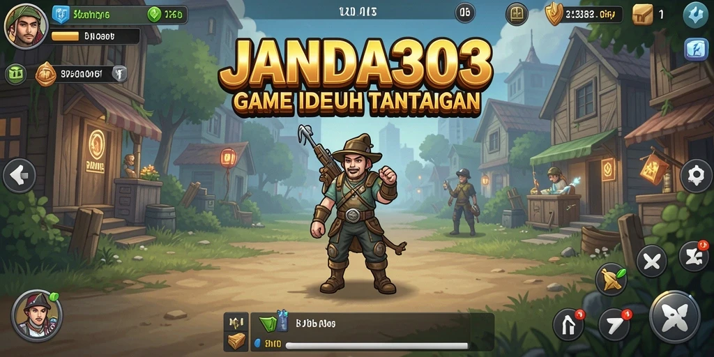 Tampilan gameplay <strong>JANDA303</strong> yang memikat dengan fitur Idle yang unik.