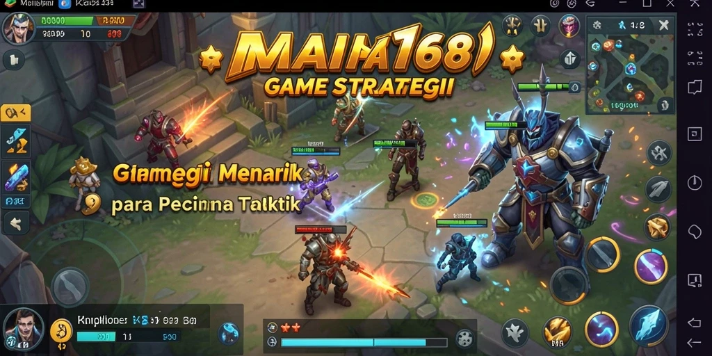 Tampilan gameplay strategis dari MAHA168 yang memikat dan mendebarkan.