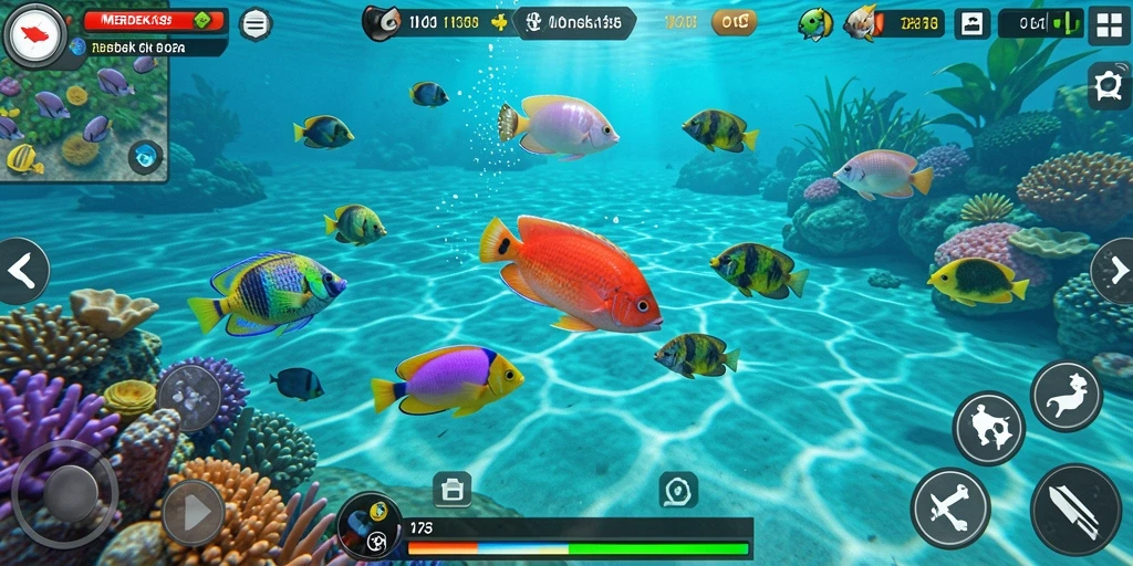 Tampilan menarik dari gameplay MERDEKA138 yang penuh aksi Tembak Ikan.