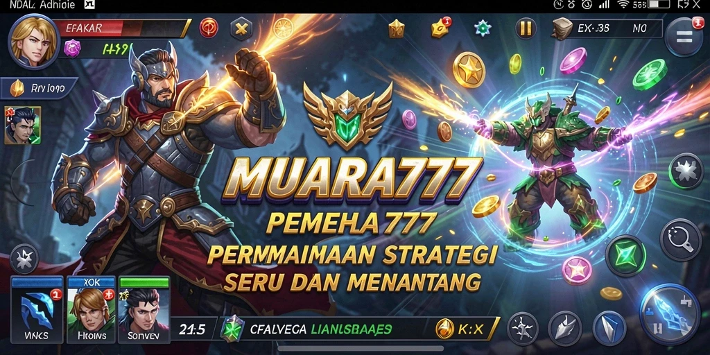 Tampilan gameplay MUARA777 yang menarik dan strategis.