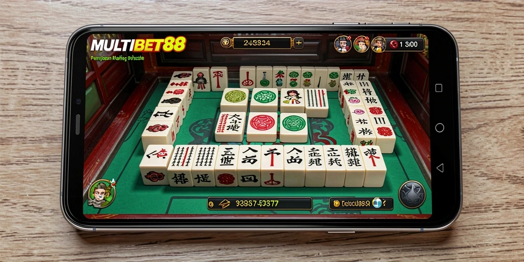Screenshot MULTIBET88 menampilkan gameplay Mahjong yang seru.