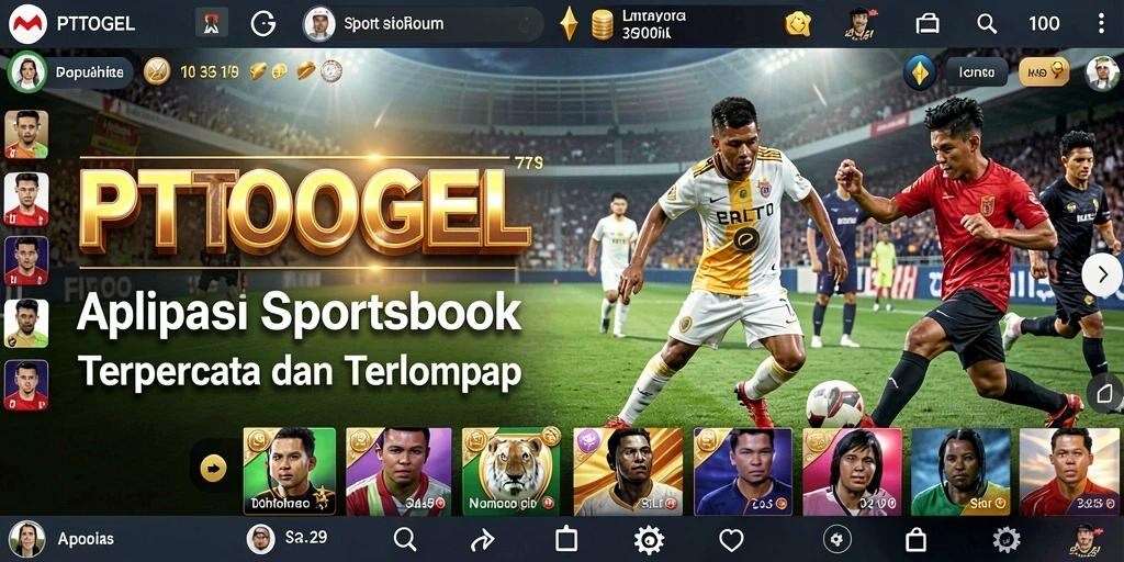 Tampilan gameplay menarik PTTOGEL di layar smartphone.