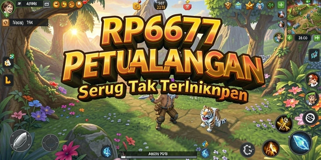 Tampilan menarik dari gameplay RP6677 yang penuh petualangan.