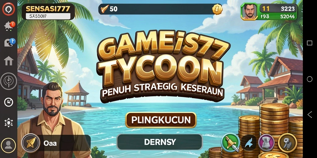Tampilan permainan SENSASI777 yang mengesankan dan interaktif.