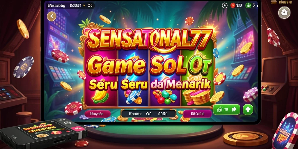 Screenshot gameplay SENSATIONAL77 menunjukkan serunya bermain Slot.
